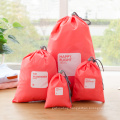 Custom waterproof pouch nylon drawstring bag